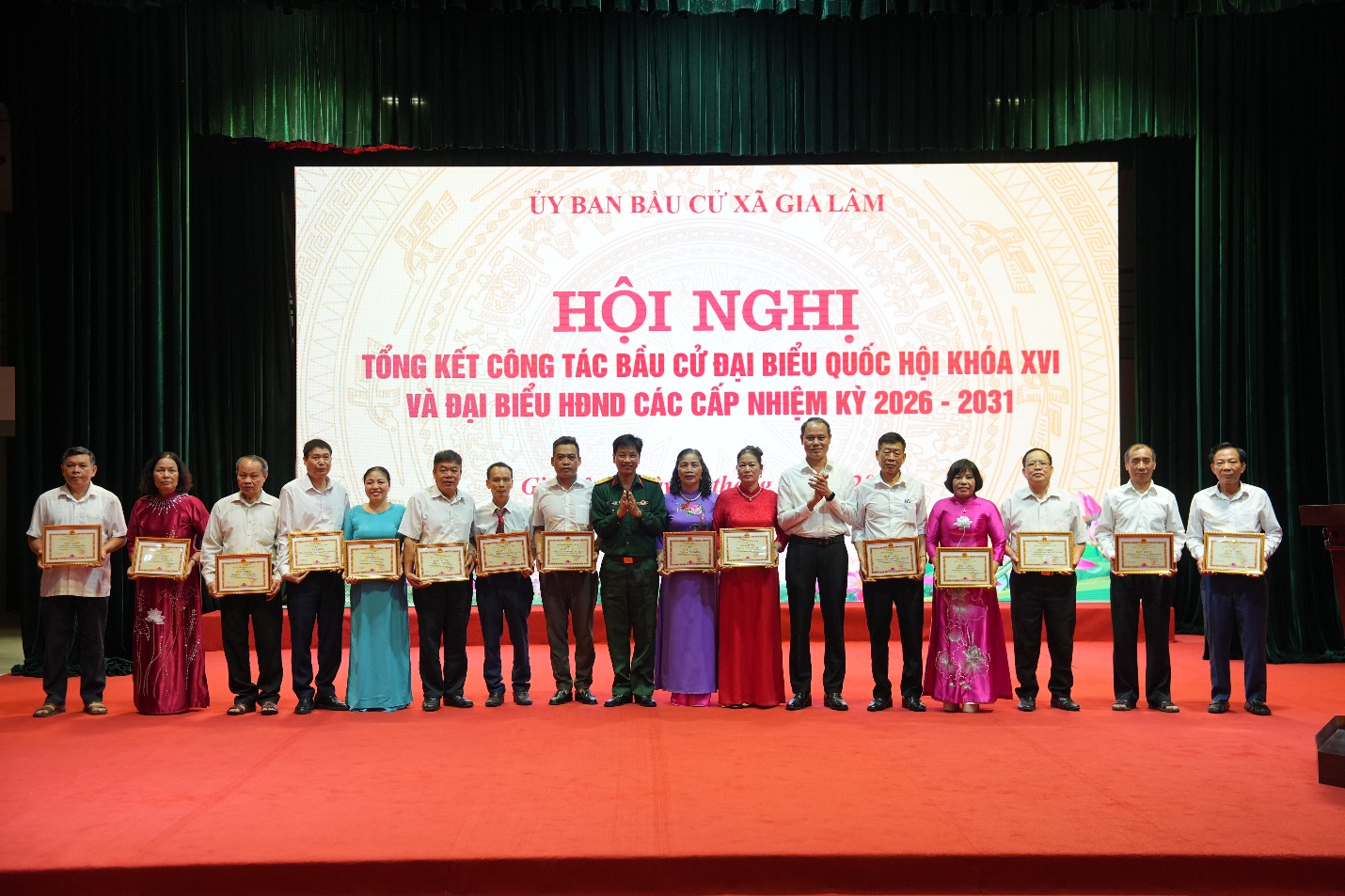 Xã Gia Lâm tổng kết công tác bầu cử đại biểu Quốc hội và HĐND các cấp- Ảnh 6.