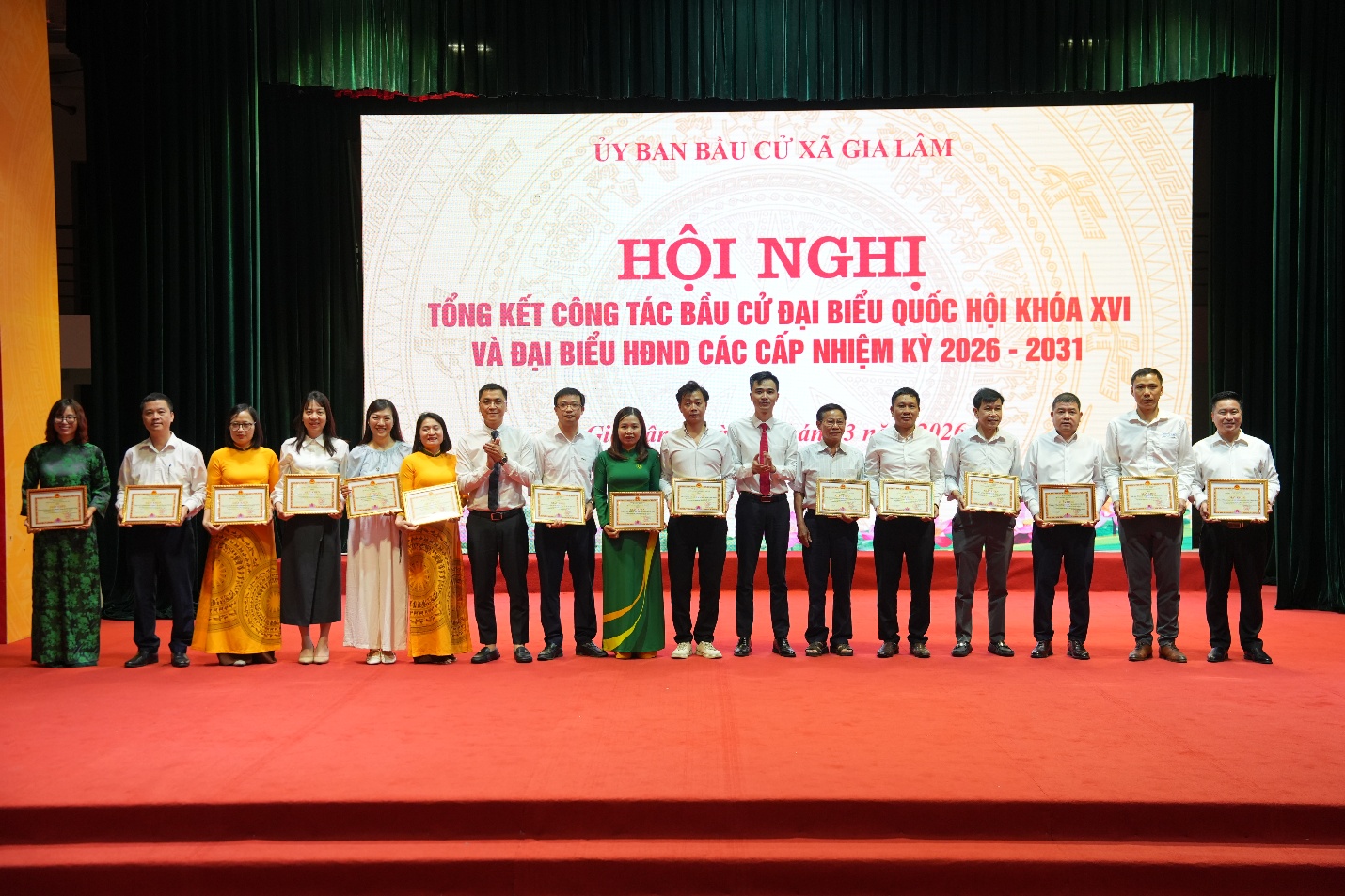 Xã Gia Lâm tổng kết công tác bầu cử đại biểu Quốc hội và HĐND các cấp- Ảnh 8.