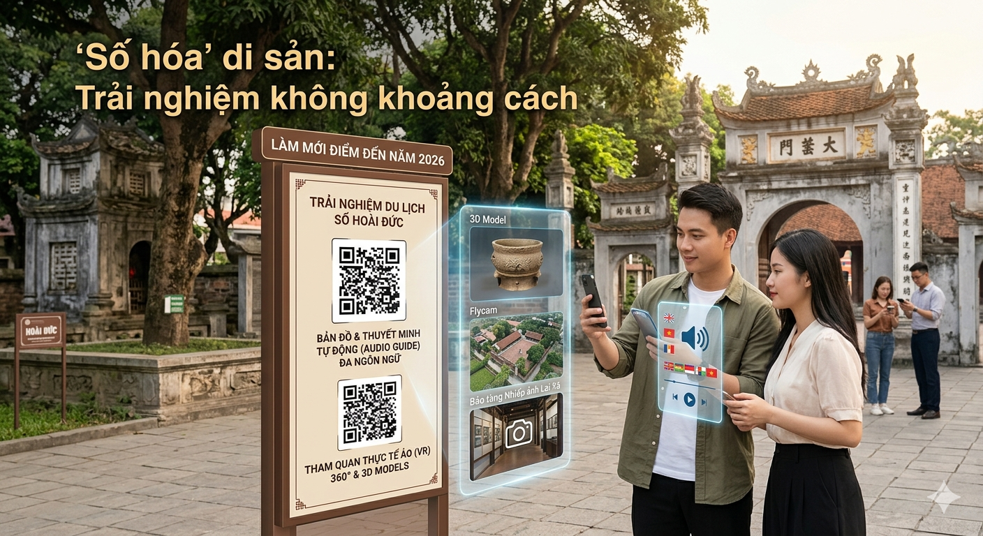 Hoài Đức: Làm mới điểm đến bằng chiến lược số hóa du lịch năm 2026- Ảnh 3.