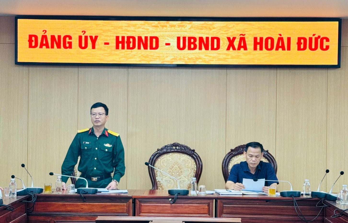 UBND xã tổ chức hội nghị triển khai nhiệm vụ công tác tuyển sinh quân sự năm 2026- Ảnh 3.