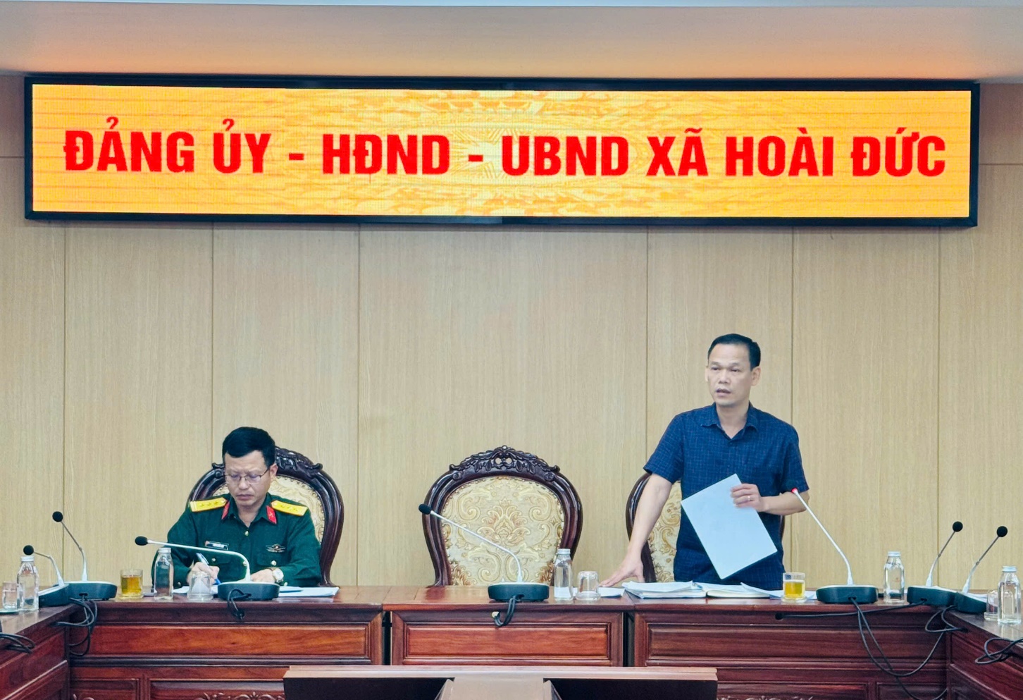 UBND xã tổ chức hội nghị triển khai nhiệm vụ công tác tuyển sinh quân sự năm 2026- Ảnh 4.