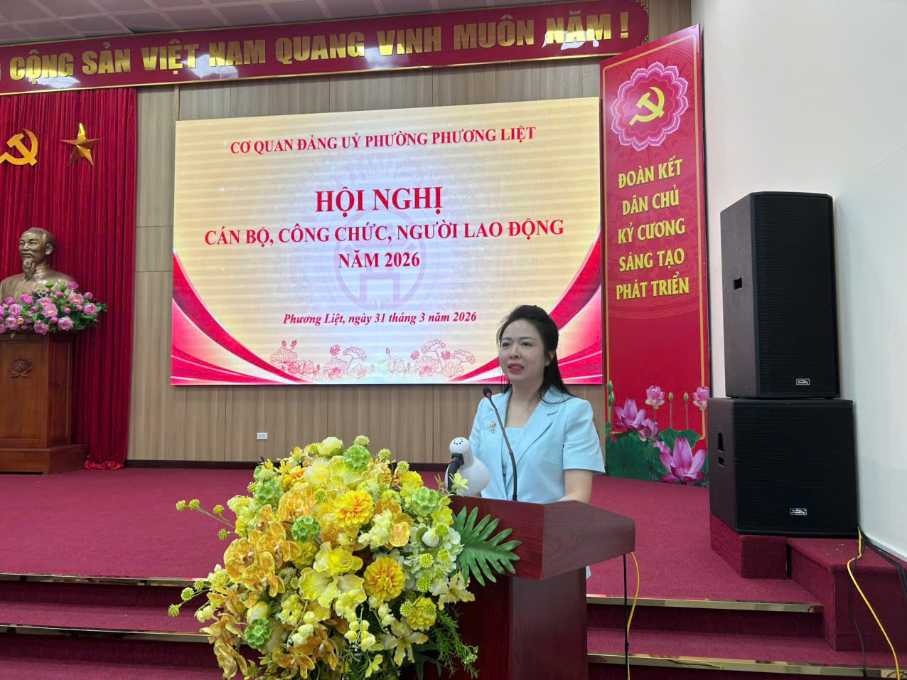 Hội nghị cán bộ, công chức, người lao động Cơ quan Đảng ủy phường Phương Liệt năm 2026- Ảnh 5.