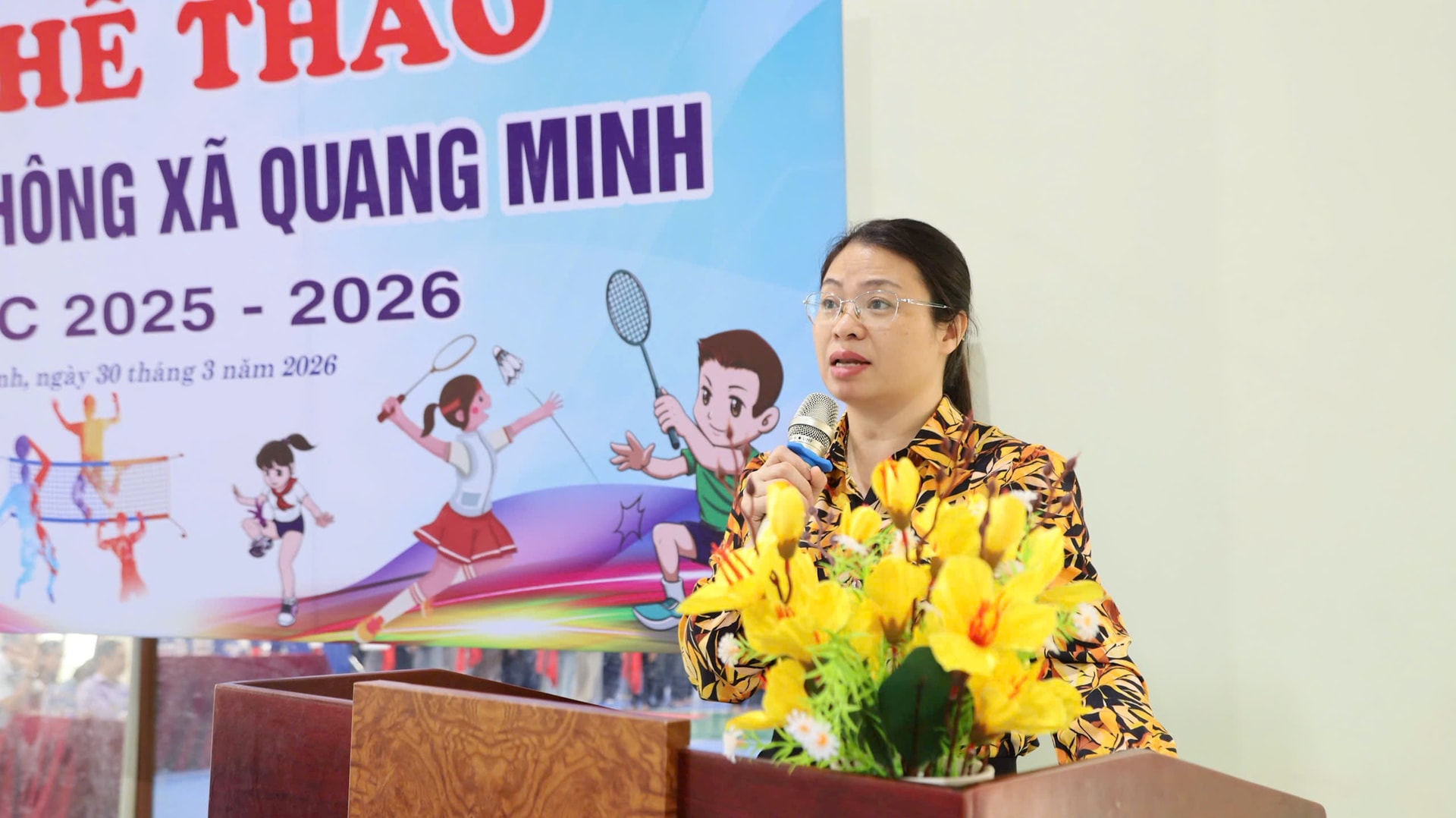 Sôi nổi Giải thể thao học sinh phổ thông xã Quang Minh năm học 2025–2026- Ảnh 2.