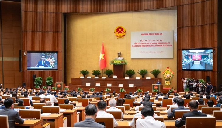 Phường Yên Nghĩa tham dự Hội nghị toàn quốc tổng kết công tác bầu cử đại biểu Quốc hội khóa XVI và đại biểu Hội đồng nhân dân các cấp 
nhiệm kỳ 2026 – 2031
- Ảnh 1.