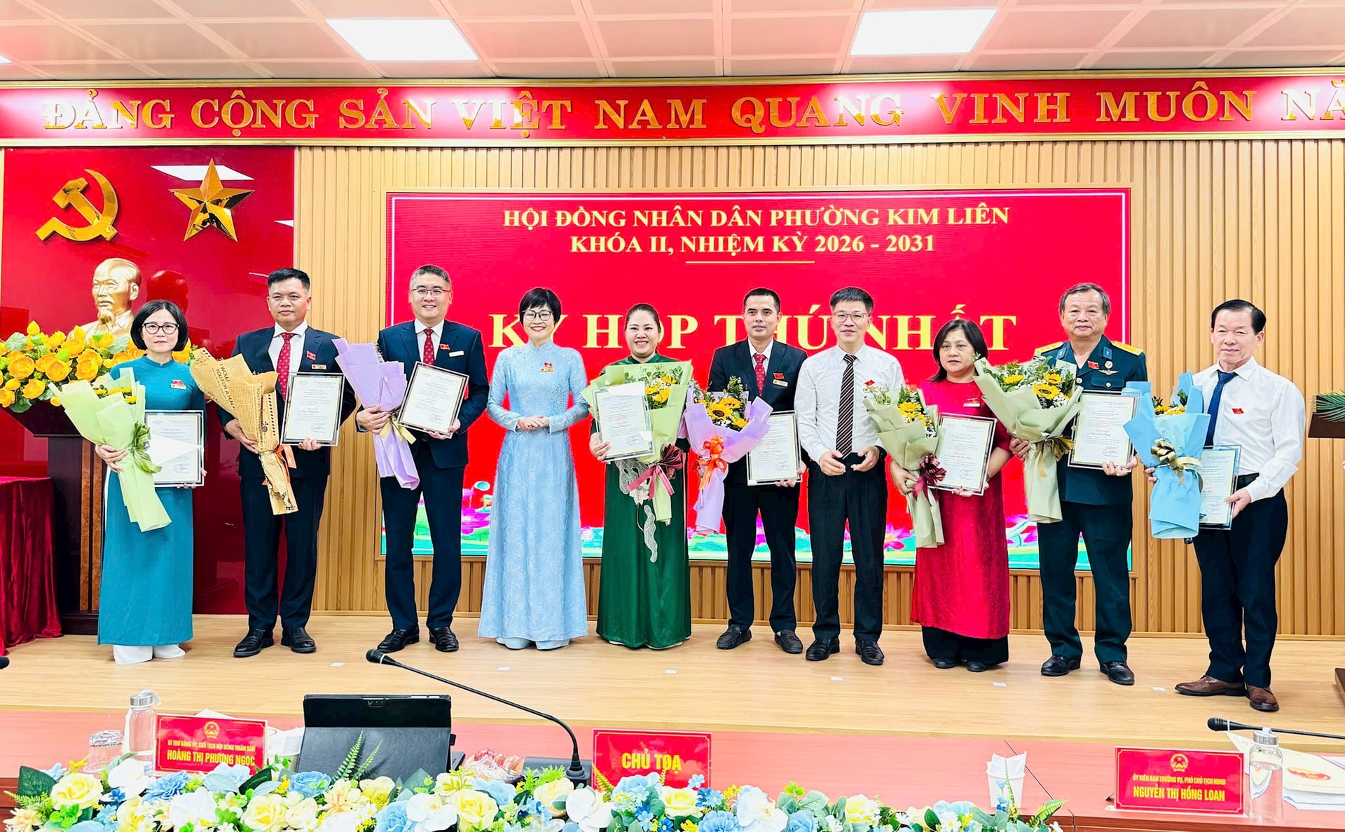 Phường Kim Liên kiện toàn bộ máy chính quyền nhiệm kỳ 2026 - 2031- Ảnh 4.