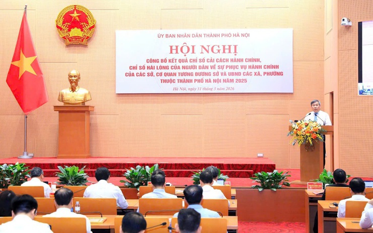 Hà Nội công bố kết quả chỉ số cải cách hành chính năm 2025