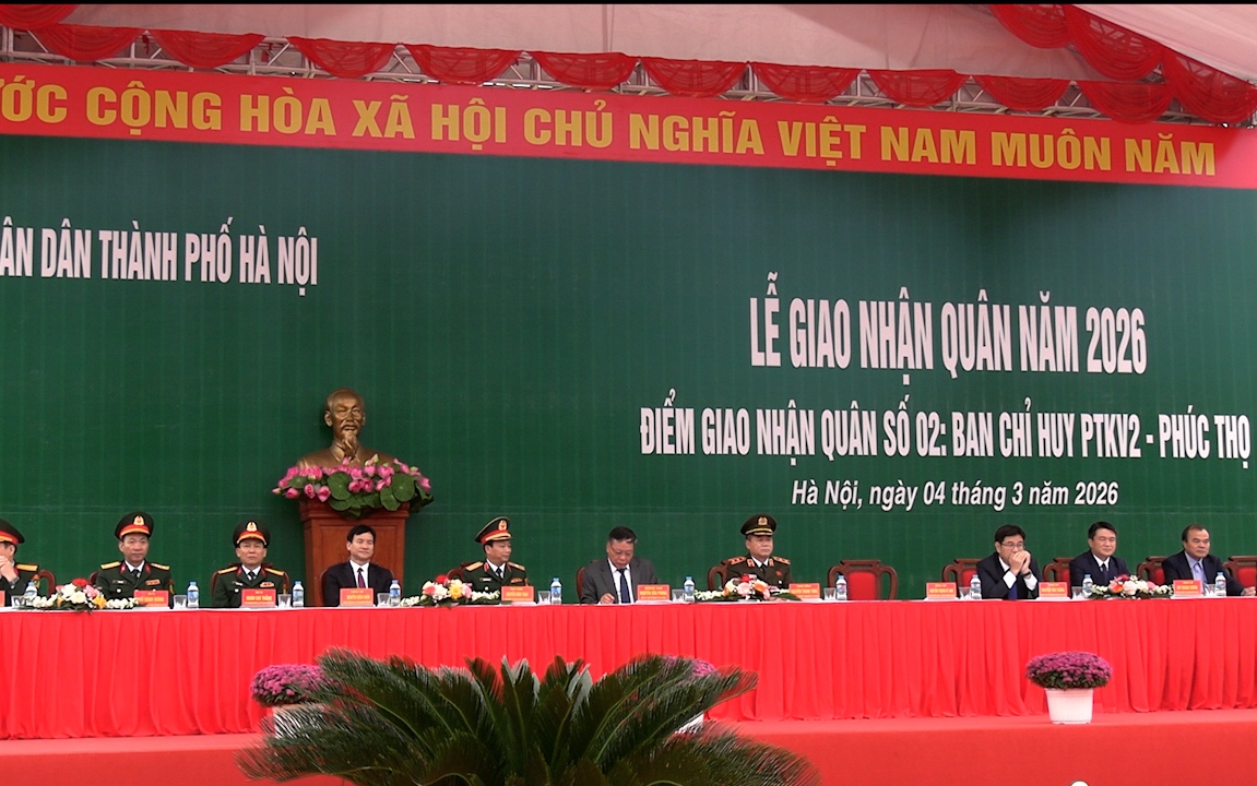 Đoài Phương tưng bừng ngày hội giao quân năm 2026.