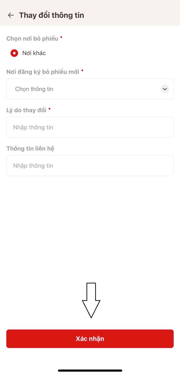 Hướng dẫn kiểm tra thông tin và thay đổi khu vực bỏ phiếu của cử tri qua ứng dụng VNeID- Ảnh 7.