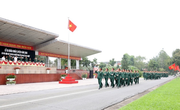 Sư đoàn 308 tổ chức Lễ ra quân huấn luyện năm 2026 và phát động đợt thi đua- Ảnh 6.
