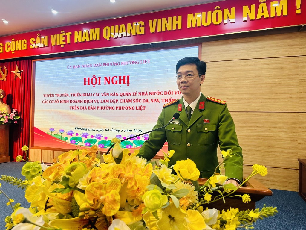 PHƯỜNG PHƯƠNG LIỆT: SIẾT CHẶT QUẢN LÝ CÁC CƠ SỞ KINH DOANH DỊCH VỤ LÀM ĐẸP, SPA, THẨM MỸ- Ảnh 3.