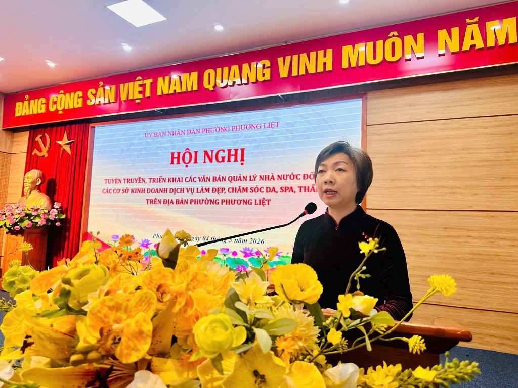 PHƯỜNG PHƯƠNG LIỆT: SIẾT CHẶT QUẢN LÝ CÁC CƠ SỞ KINH DOANH DỊCH VỤ LÀM ĐẸP, SPA, THẨM MỸ- Ảnh 4.