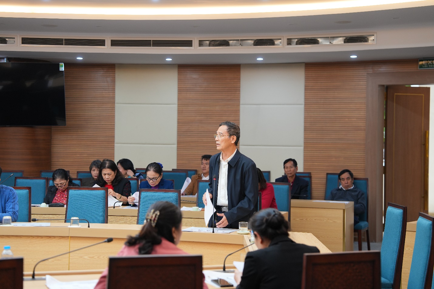 Gia Lâm tổ chức Hội nghị mạn đàm tiểu sử 60 ứng cử viên đại biểu Quốc hội và HĐND các cấp nhiệm kỳ 2026 – 2031- Ảnh 4.