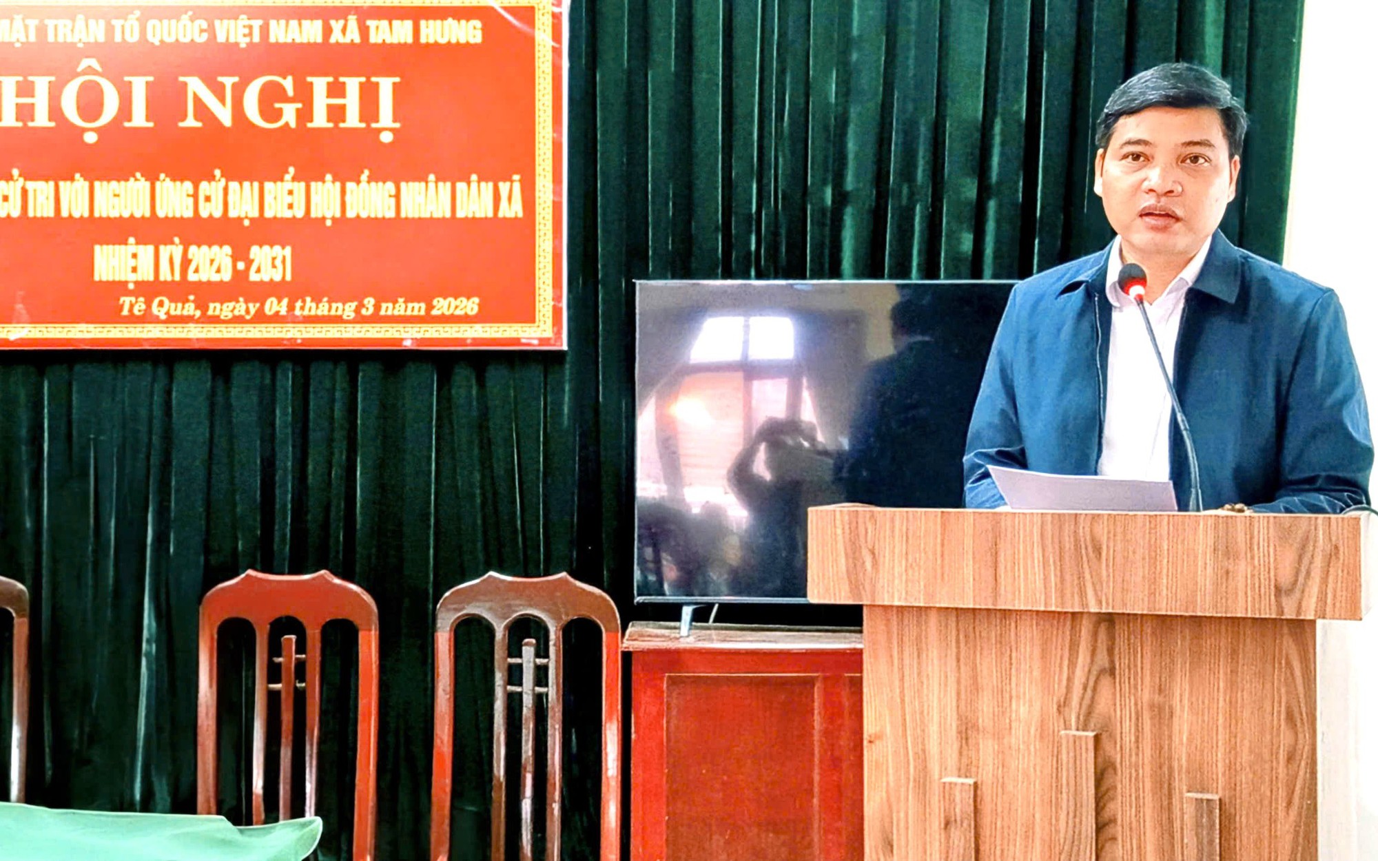 Chương trình hành động của ông Nguyễn Đức Lượng – Trưởng phòng Văn hóa - Xã hội xã Tam Hưng ứng cử đại biểu HĐND xã nhiệm kỳ 2026-2031, đơn vị bầu cử số 1