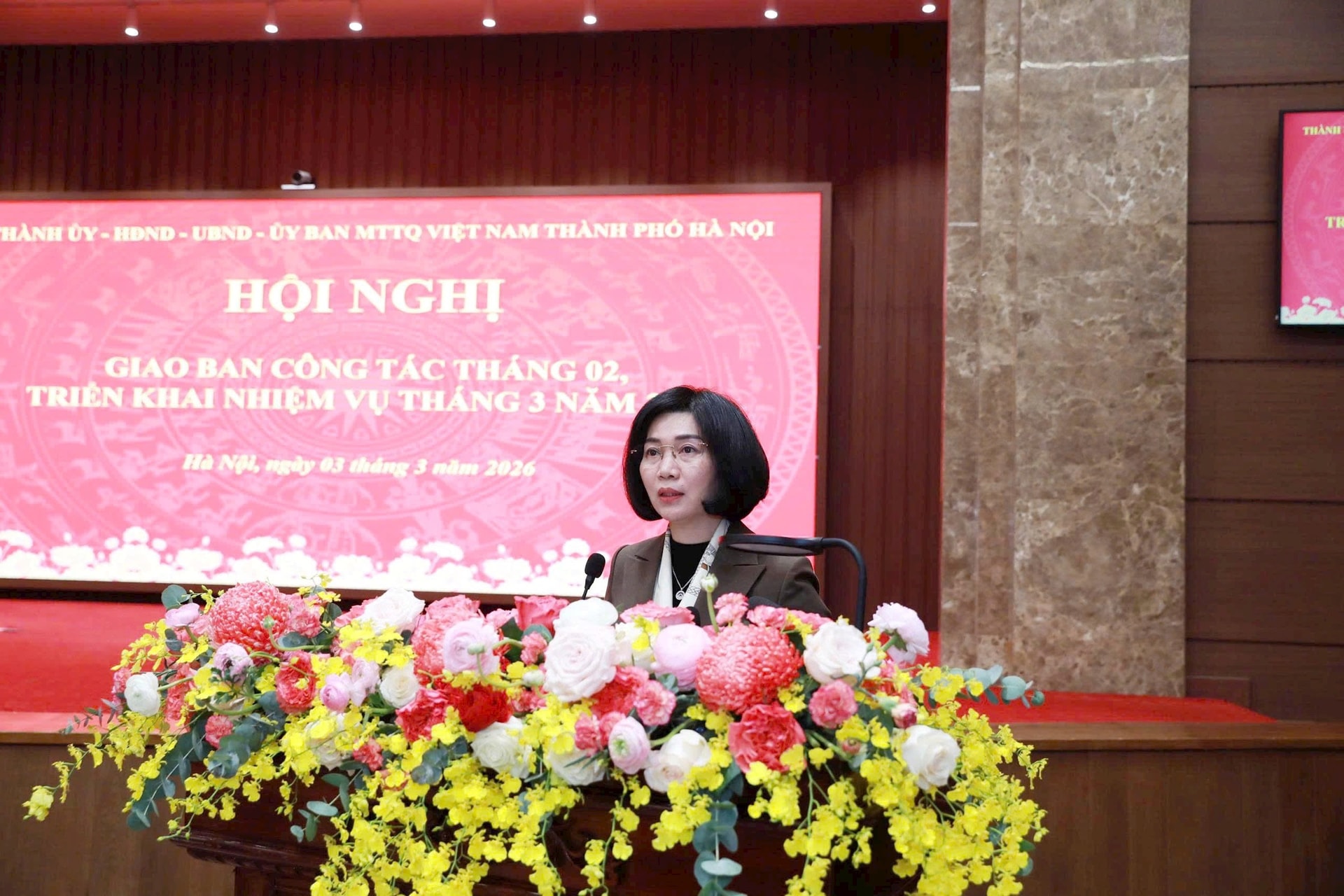 Hà Nội giao ban công tác tháng 2, triển khai nhiệm vụ trọng tâm tháng 3-2026- Ảnh 16.