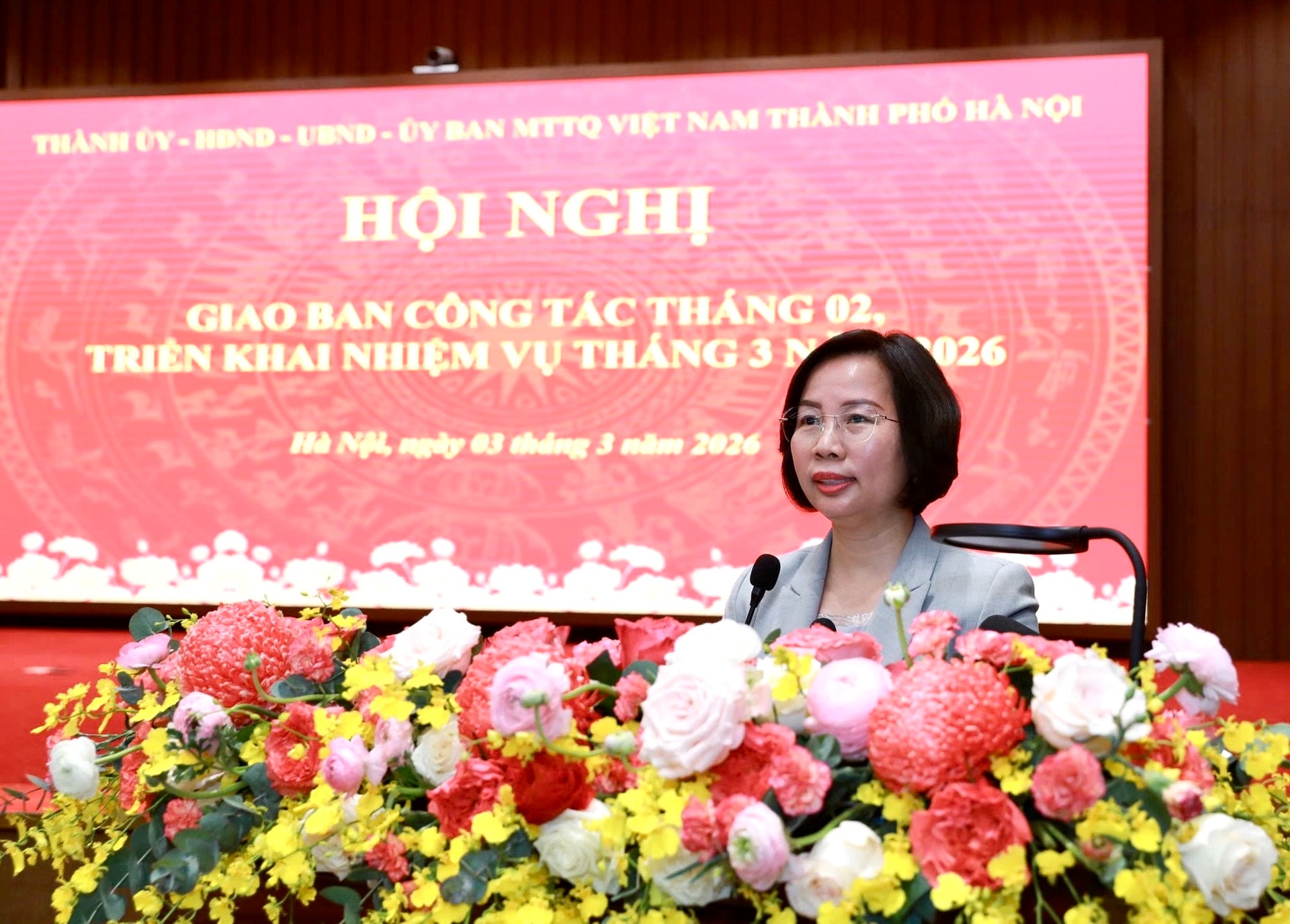 Hà Nội giao ban công tác tháng 2, triển khai nhiệm vụ trọng tâm tháng 3-2026- Ảnh 17.