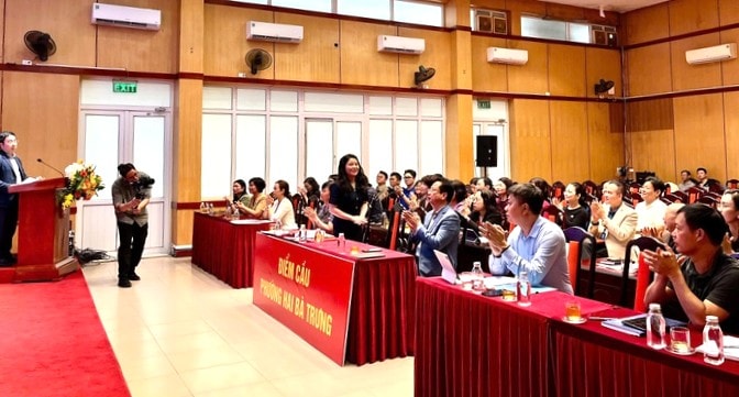 Phường Hai Bà Trưng sẵn sàng cho ngày hội non sông- Ảnh 1.