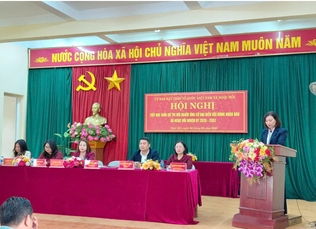 SÔI NỔI, DÂN CHỦ HỘI NGHỊ TIẾP XÚC CỬ TRI VẬN ĐỘNG BẦU CỬ ĐẠI BIỂU HĐND XÃ NGỌC HỒI NHIỆM KỲ 2026 –2031 TẠI 5 ĐƠN VỊ BẦU CỬ- Ảnh 2.