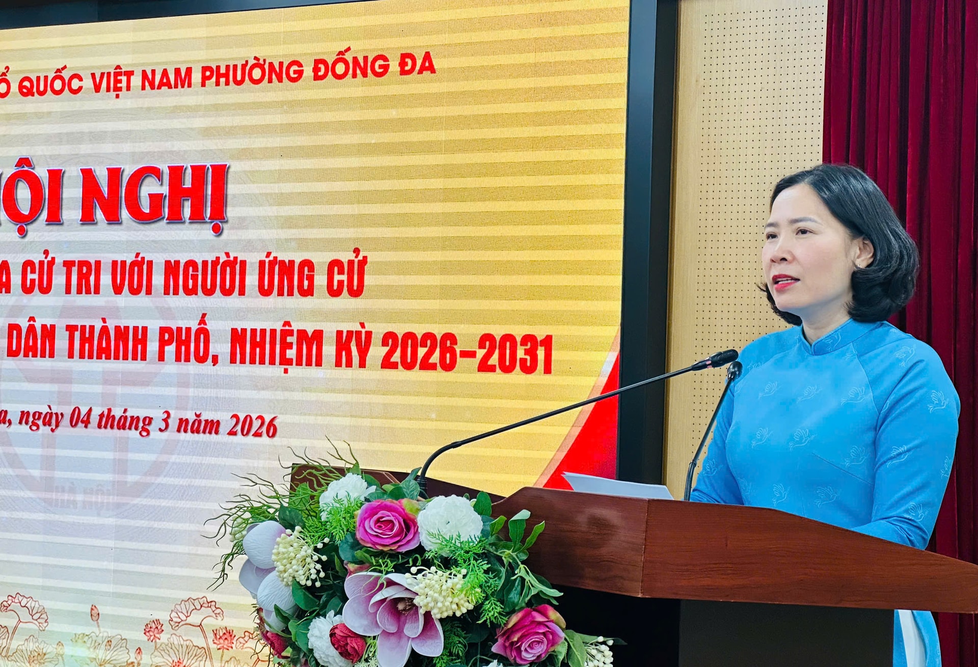 Ứng cử viên HĐND thành phố - Đơn vị bầu cử số 4 tiếp xúc cử tri 5 phường- Ảnh 4.