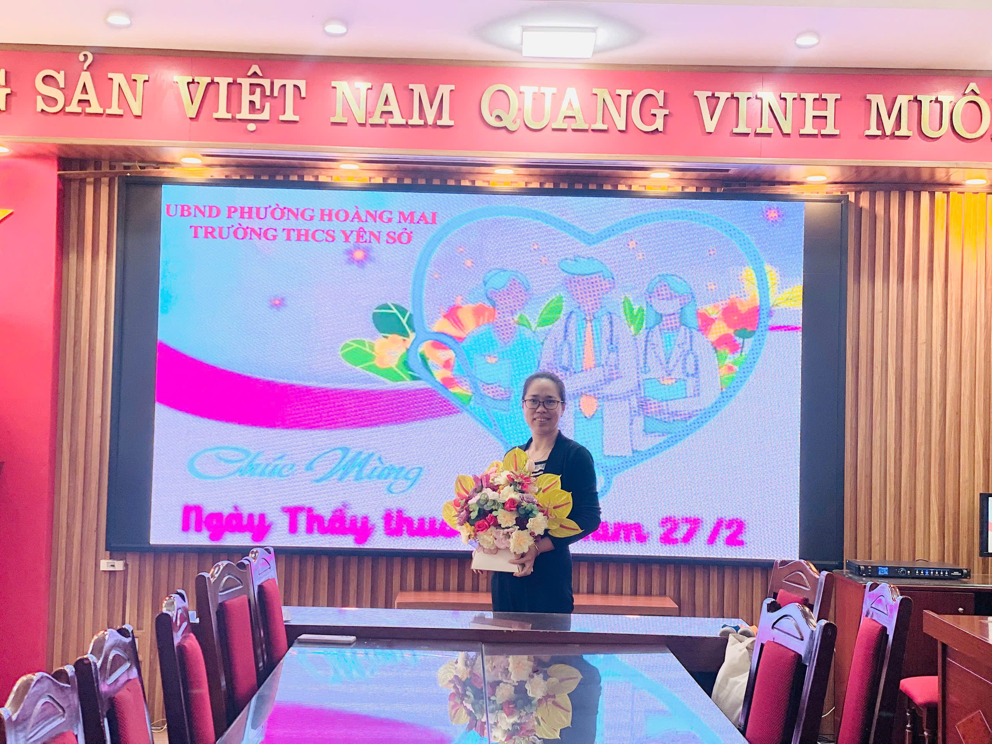 TRƯỜNG THCS YÊN SỞ CHÚC MỪNG NGÀY THẦY THUỐC VIỆT NAM 27/02- Ảnh 2.