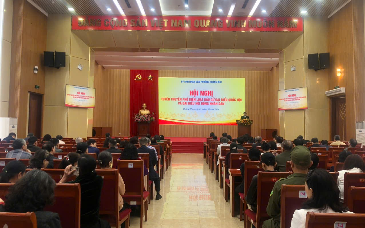 TỔ CHỨC HỘI NGHỊ TUYÊN TRUYỀN LUẬT BẦU CỬ ĐẠI BIỂU QUỐC HỘI VÀ ĐẠI BIỂU HỘI ĐỒNG NHÂN DÂN