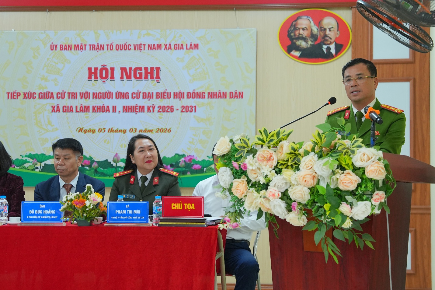 HỘI NGHỊ TIẾP XÚC CỬ TRI VỚI NGƯỜI ỨNG CỬ ĐẠI BIỂU HĐND XÃ GIA LÂM ĐƠN VỊ BẦU CỬ SỐ 02- Ảnh 5.