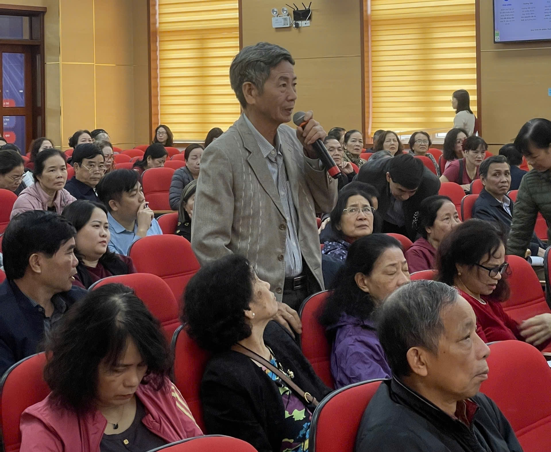 Ủy ban bầu cử phường Yên Hòa tập huấn nghiệp vụ quy trình kiểm phiếu cho các tổ bầu cử- Ảnh 2.