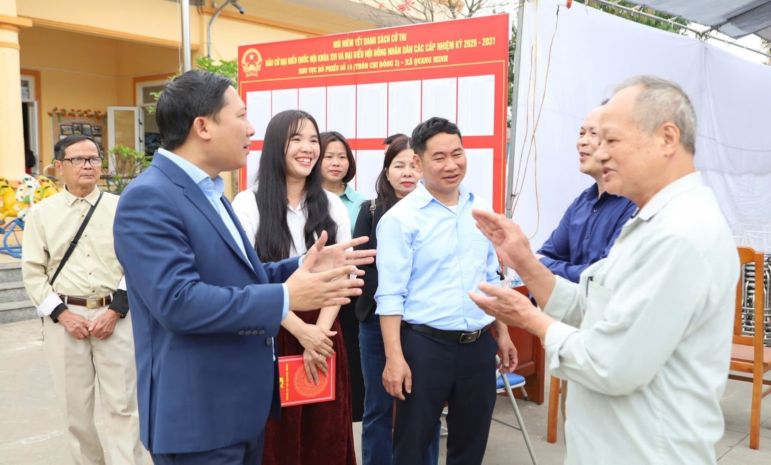 Cử tri Quang Minh tin tưởng, kỳ vọng vào các ứng cử viên- Ảnh 1.