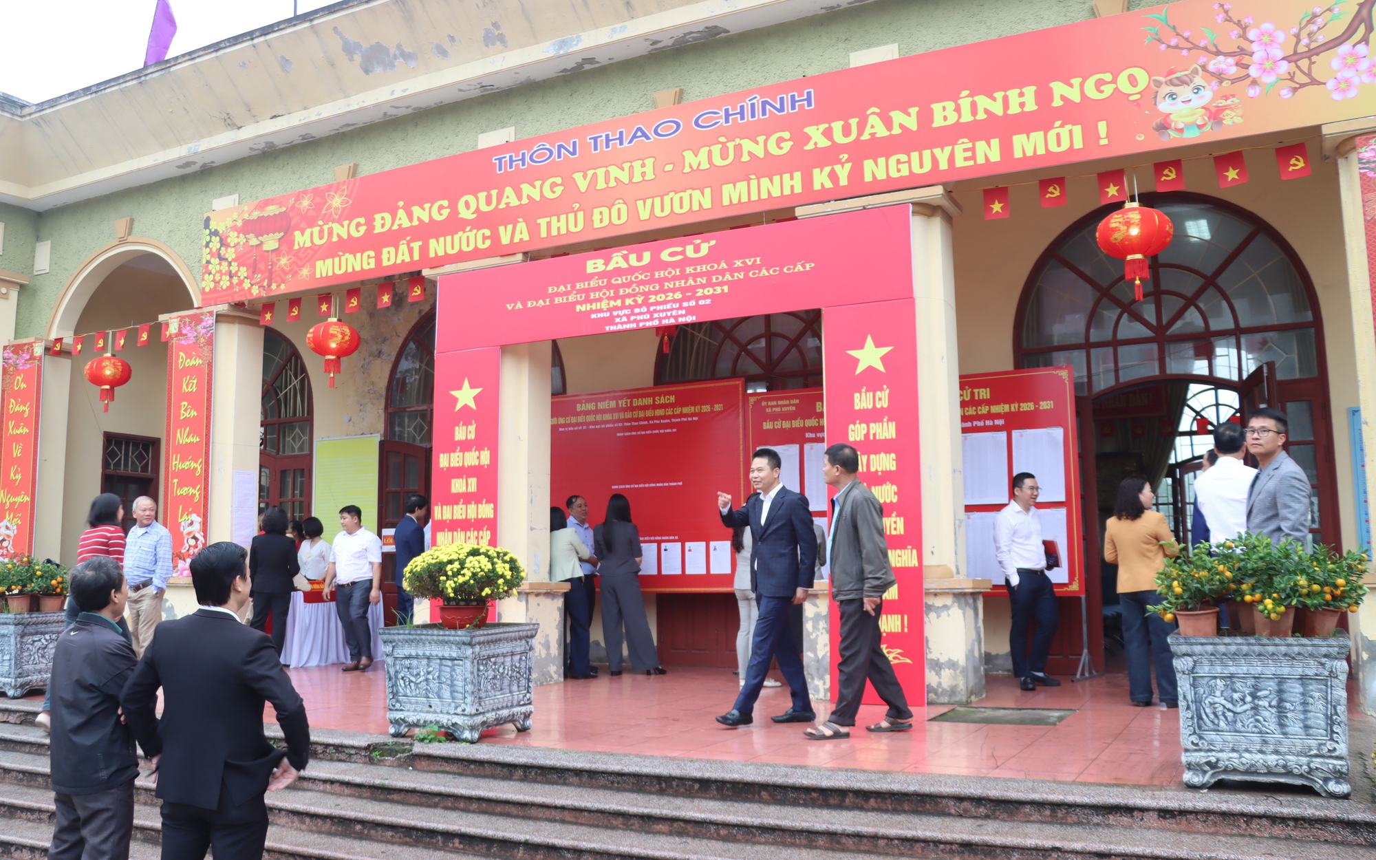 Phú Xuyên tích cực chuẩn bị cho ngày hội non sông