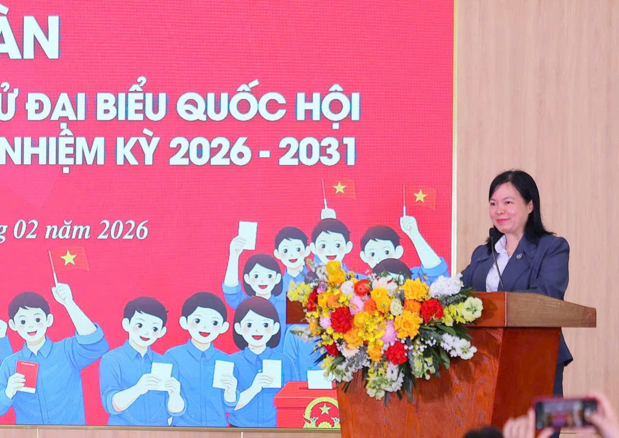 Phường Hoàng Mai: Tuyên truyền Luật Bầu cử đại biểu Quốc hội và đại biểu Hội đồng nhân dân, Đối thoại cùng 200 thanh niên lần đầu đi bầu cử- Ảnh 1.