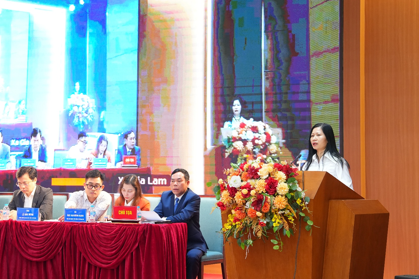 Hội nghị tiếp xúc cử tri với người ứng cử đại biểu HĐND Thành phố Hà Nội khóa XVII tại đơn vị bầu cử số 28- Ảnh 4.