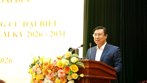 Ứng cử viên HĐND thành phố đơn vị bầu cử số 26 tiếp xúc cử tri 4 xã Hoài Đức, Dương Hoà, Sơn Đồng, An Khánh- Ảnh 4.