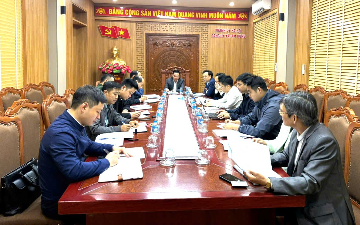 Tam Hưng tập trung cao cho công tác bầu cử