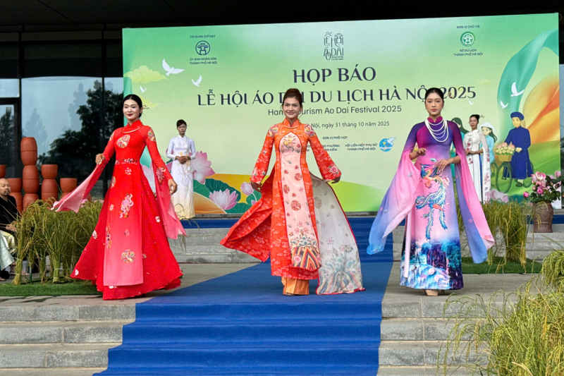 Lễ hội Áo dài Du lịch Hà Nội 2025: Tỏa sáng tinh hoa di sản- Ảnh 2.