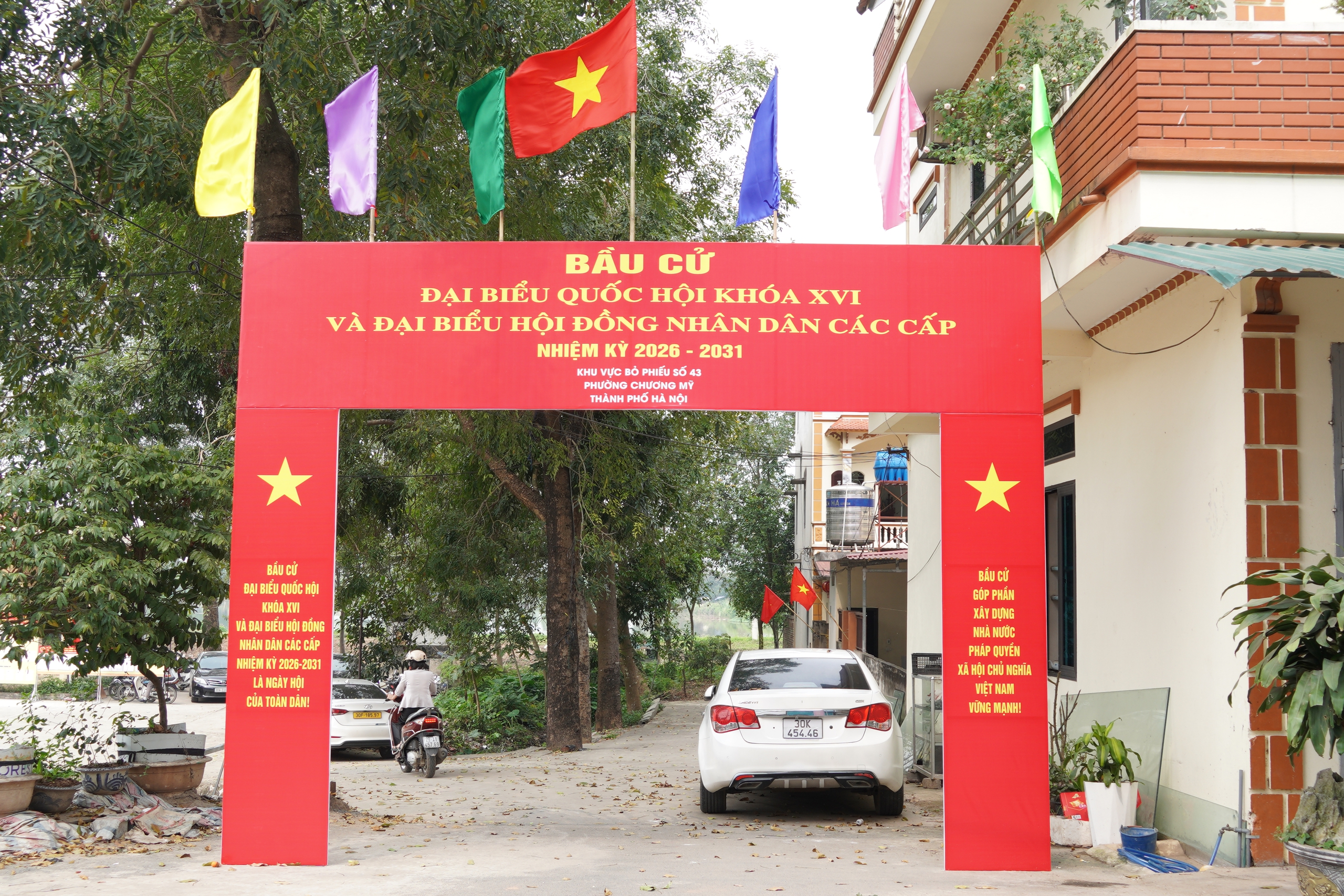 Phường Chương Mỹ hân hoan chào đón ngày hội non sông - Ngày bầu cử đại biểu Quốc hội khóa XVI và đại biểu HĐND các cấp, nhiệm kỳ 2026 - 2031- Ảnh 4.