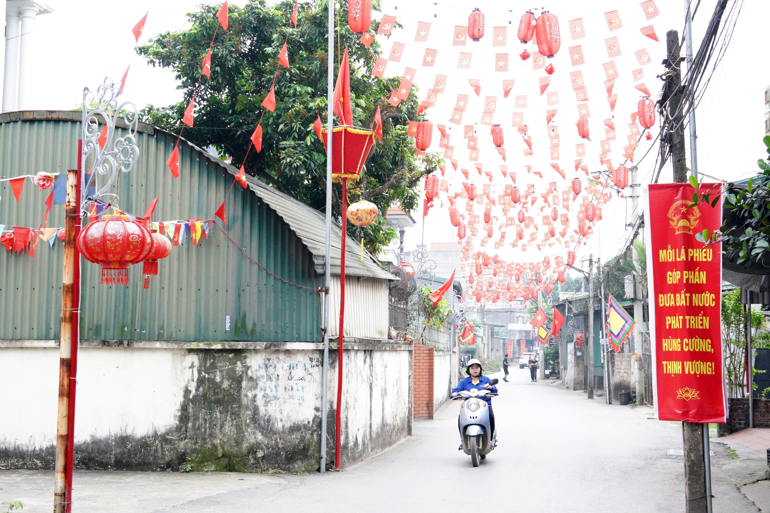 Phường Chương Mỹ hân hoan chào đón ngày hội non sông - Ngày bầu cử đại biểu Quốc hội khóa XVI và đại biểu HĐND các cấp, nhiệm kỳ 2026 - 2031- Ảnh 11.