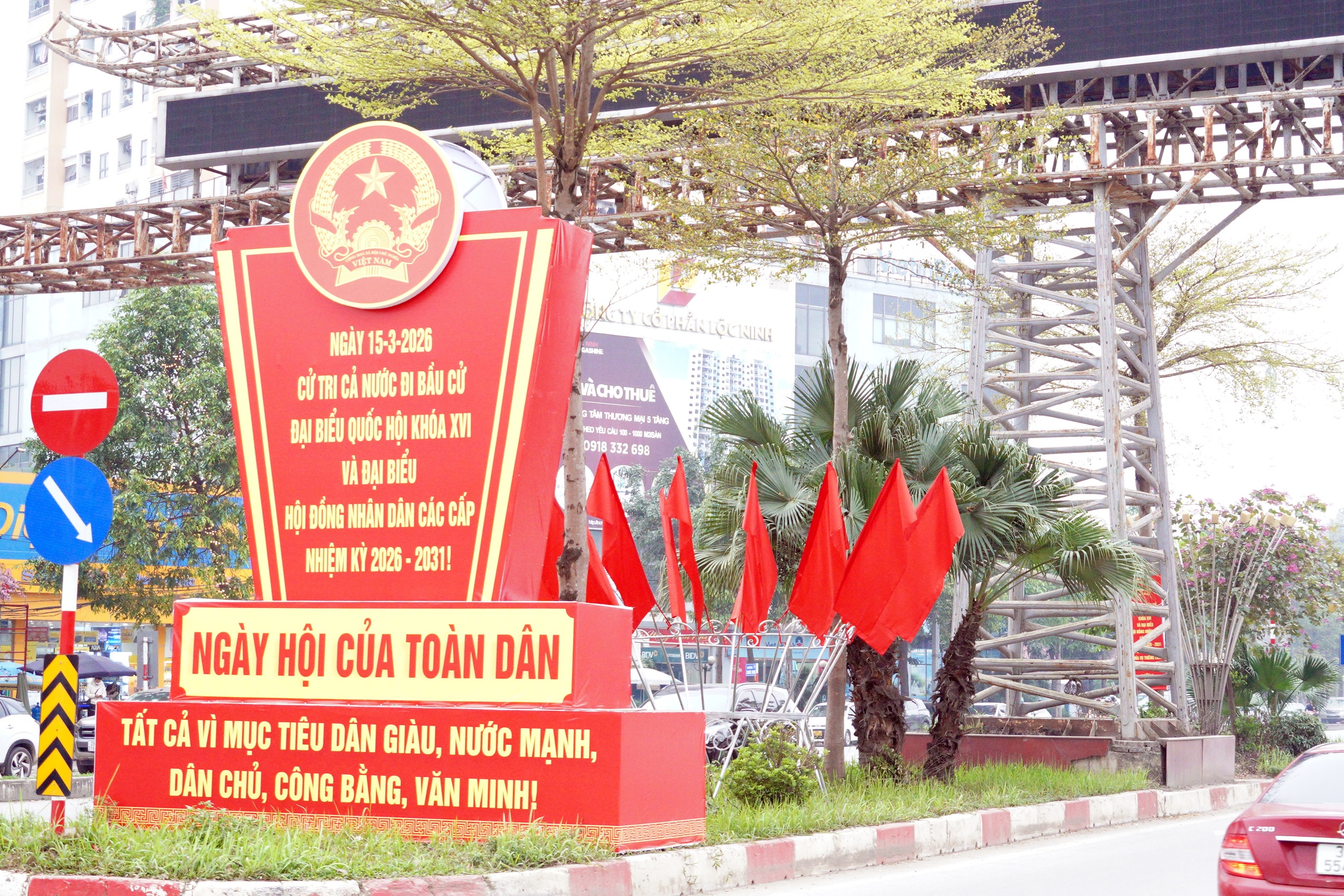 Phường Chương Mỹ hân hoan chào đón ngày hội non sông - Ngày bầu cử đại biểu Quốc hội khóa XVI và đại biểu HĐND các cấp, nhiệm kỳ 2026 - 2031- Ảnh 1.