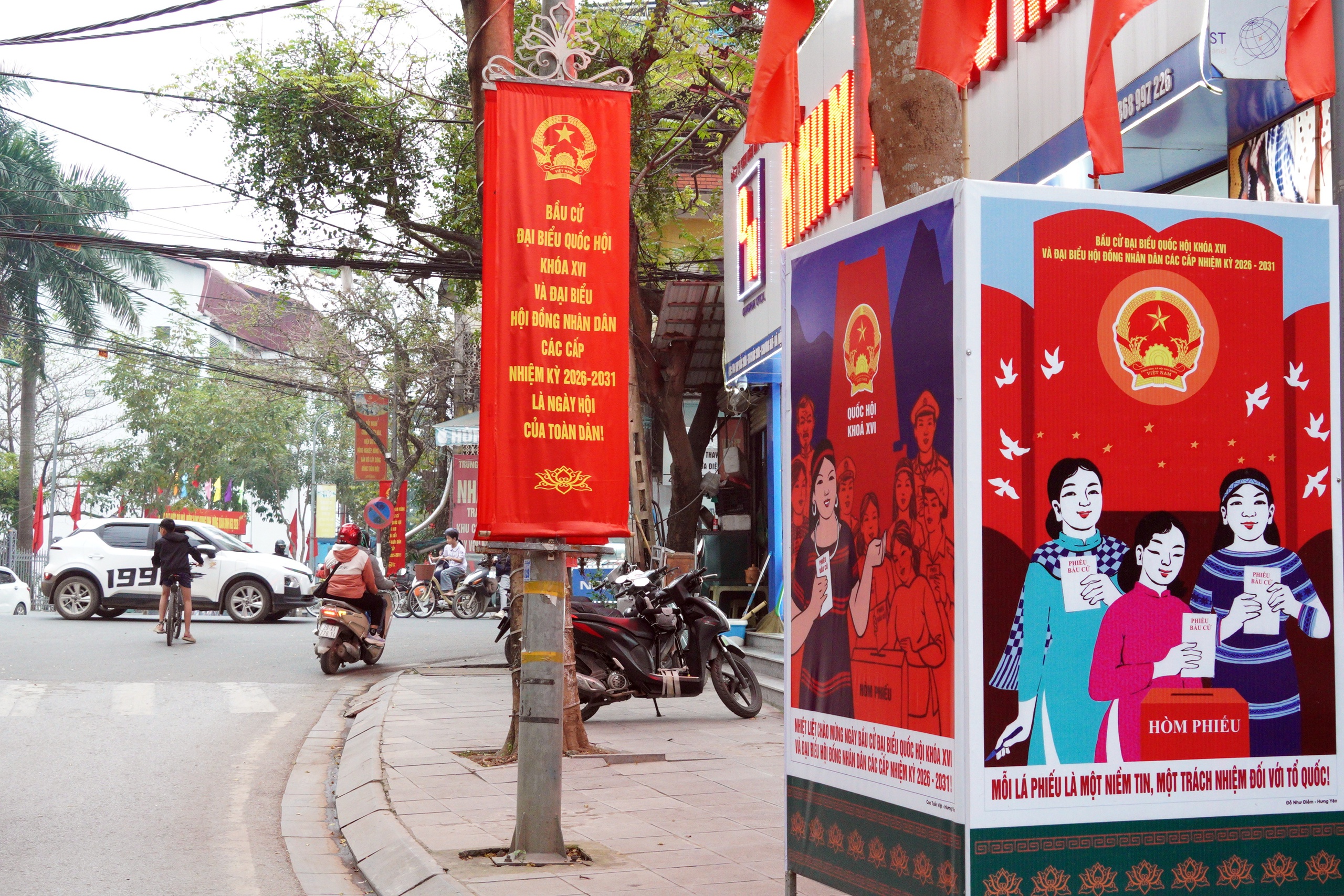 Phường Chương Mỹ hân hoan chào đón ngày hội non sông - Ngày bầu cử đại biểu Quốc hội khóa XVI và đại biểu HĐND các cấp, nhiệm kỳ 2026 - 2031- Ảnh 13.