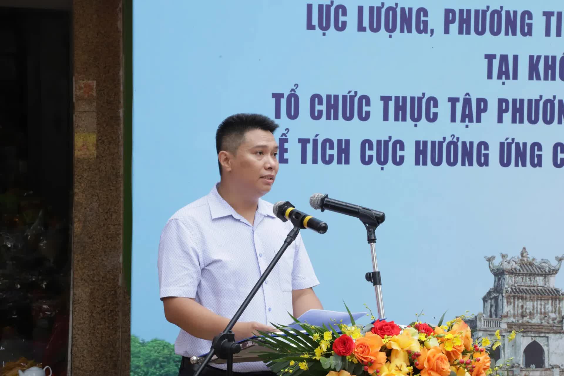 Ra mắt Tổ thường trực chữa cháy, cứu nạn cứu hộ tại phố đi bộ hồ Hoàn Kiếm và chợ đêm Đồng Xuân- Ảnh 4.