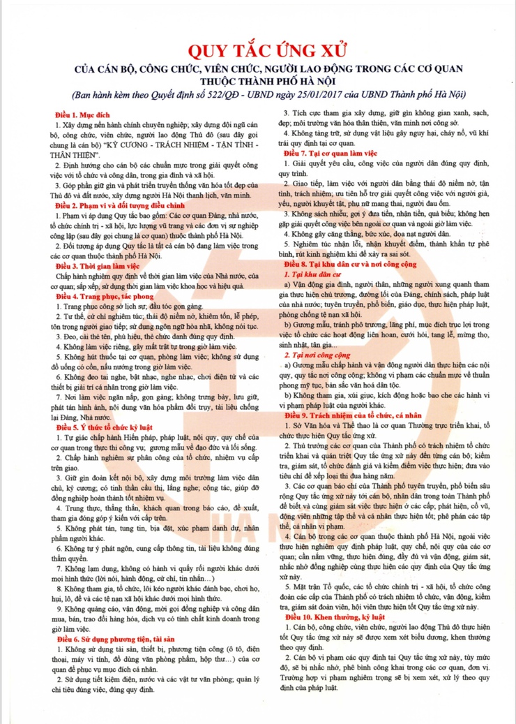 Nâng cao chất lượng phục vụ Nhân dân thông qua thực hiện Quy tắc ứng xử tại xã Bình Minh- Ảnh 1.