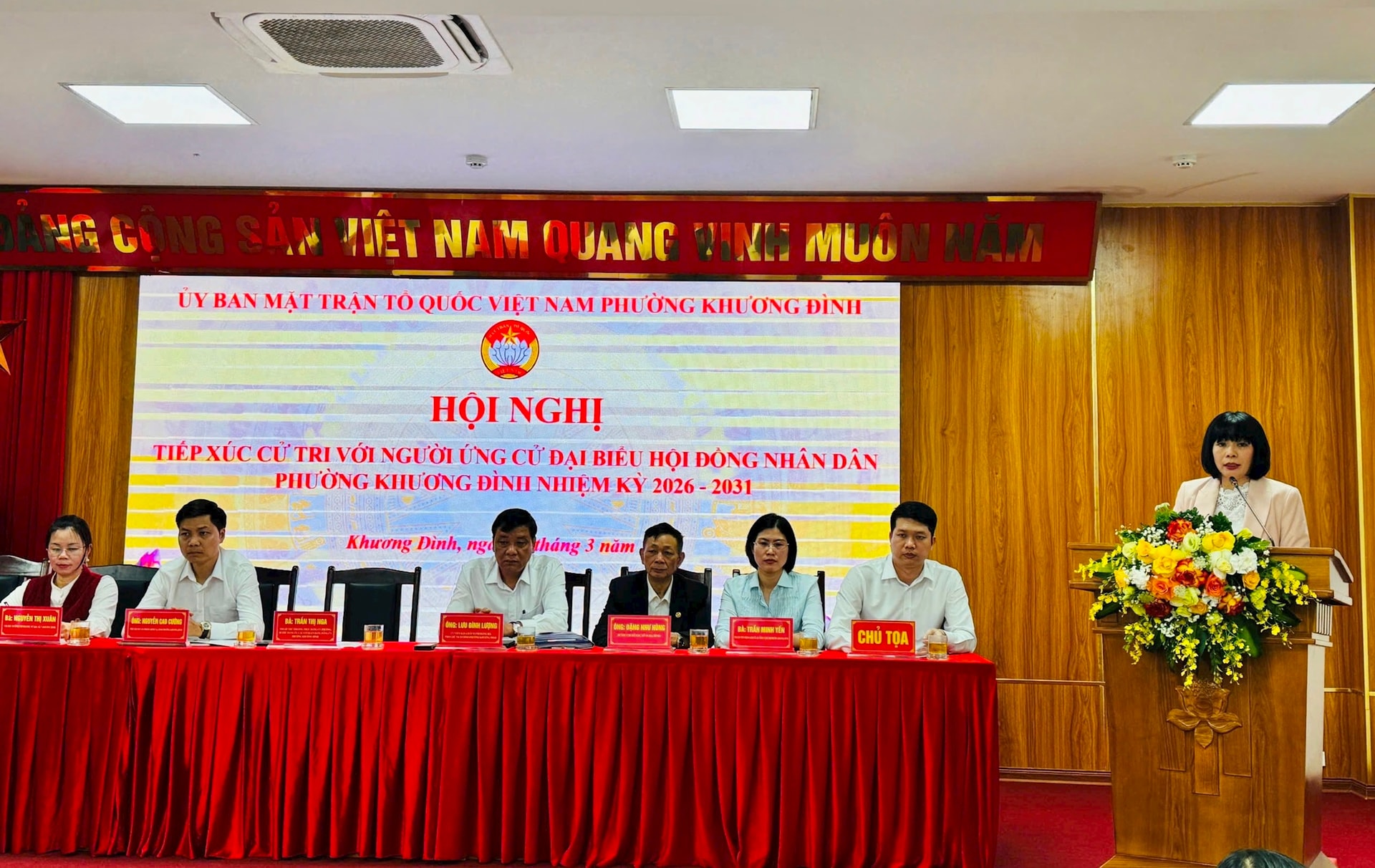 Ứng cử viên đại biểu HĐND phường Khương Đình cam kết hành động vì dân- Ảnh 2.