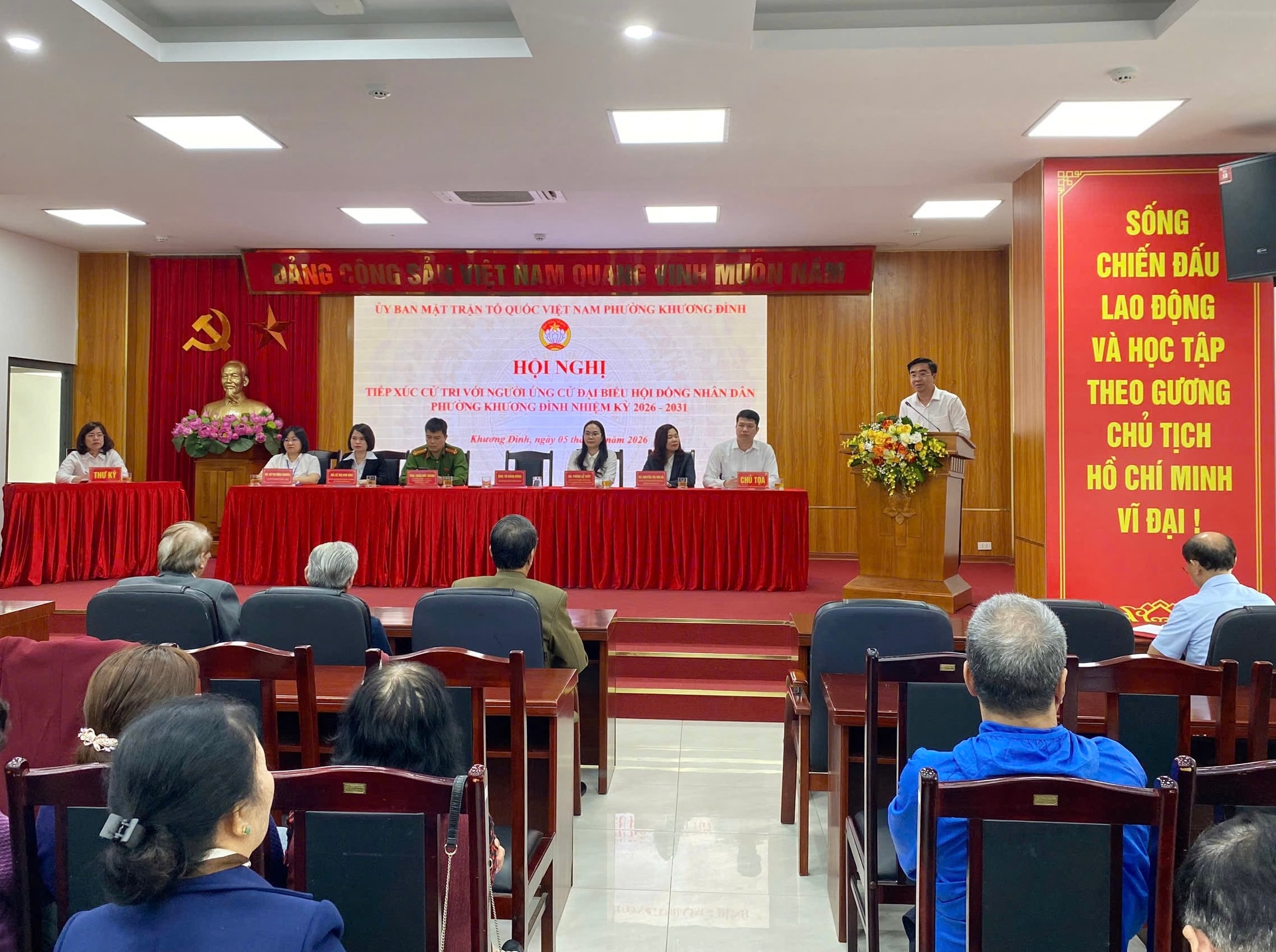 Ứng cử viên đại biểu HĐND phường Khương Đình cam kết hành động vì dân- Ảnh 1.