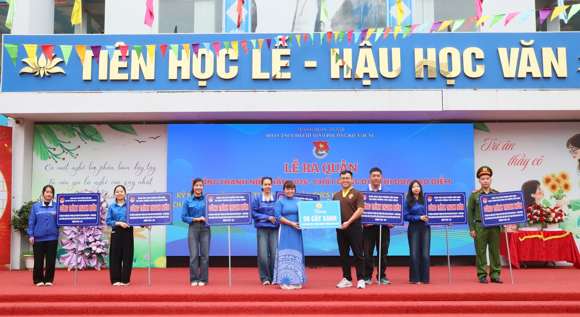 Khơi dậy khí thế mới của tuổi trẻ phường Kiến Hưng- Ảnh 2.