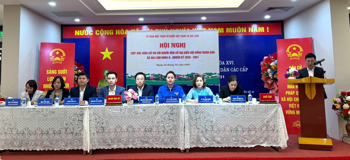 Ứng cử viên đại biểu HĐND xã Gia Lâm khóa II tiếp xúc cử tri tại đơn vị bầu cử số 6- Ảnh 6.