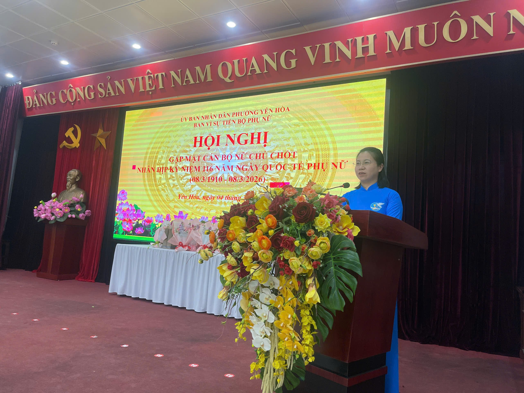 Hội nghị gặp mặt cán bộ nữ chủ chốt phường nhân dịp kỷ niệm 116 năm ngày Quốc tế phụ nữ (08/3/1910 - 08/3/2026) - Ảnh 3.