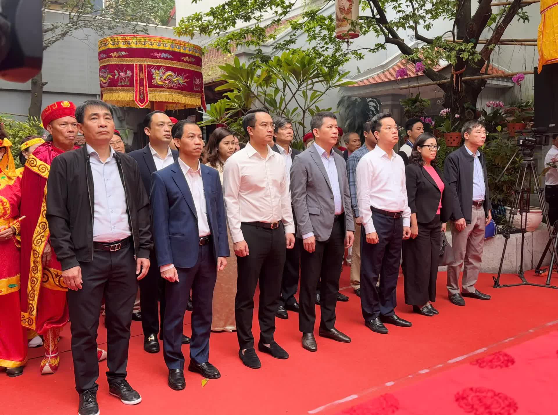 Lễ dâng hương Đền Hỏa Thần: Dấu ấn văn hóa truyền thống của cư dân Thăng Long- Ảnh 1.