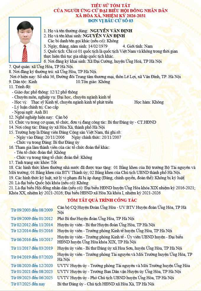 NGƯỜI LÃNH ĐẠO TÂM HUYẾT, BẢN LĨNH VÌ SỰ PHÁT TRIỂN CỦA XÃ HÒA XÁ- Ảnh 2.