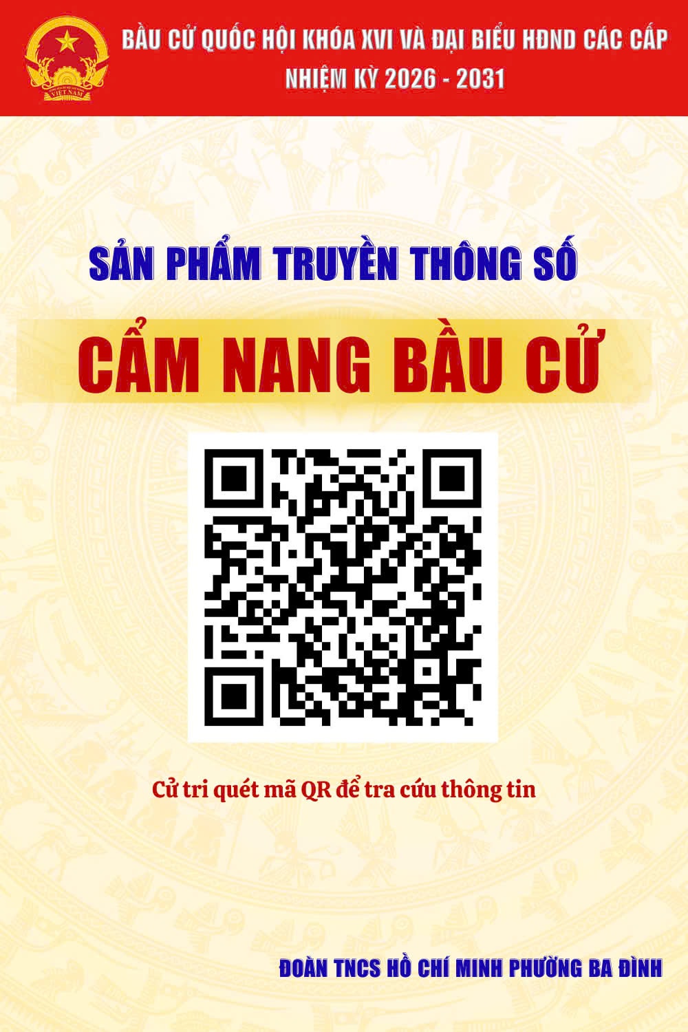 “Cẩm nang bầu cử” hỗ trợ cử tri phường Ba Đình- Ảnh 2.
