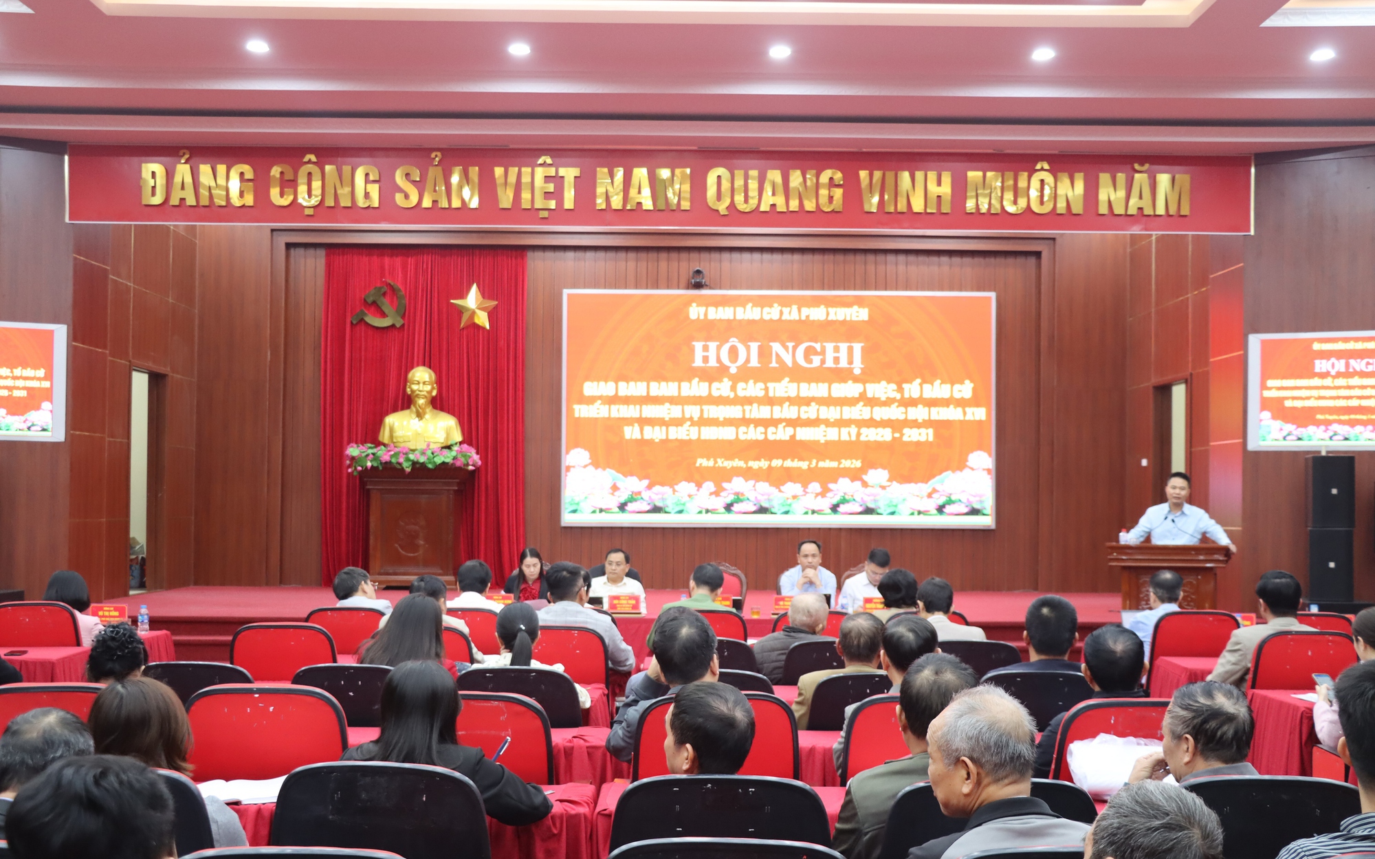Hội nghị giao ban triển khai một số nhiệm vụ trọng tâm công tác bầu cử Đại biểu Quốc hội khóa XVI và Đại biểu HĐND các cấp nhiệm kỳ 2026 – 2031