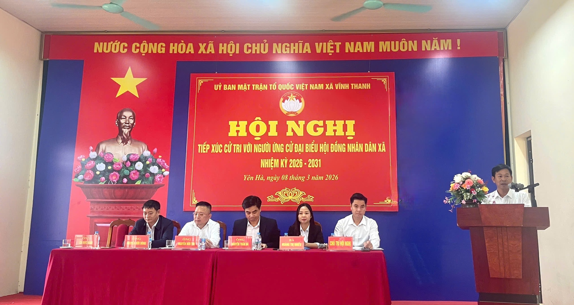 CỬ TRI ĐƠN VỊ BẦU CỬ SỐ 6 TIẾP XÚC VỚI CÁC ỨNG CỬ VIÊN ĐẠI BIỂU HĐND XÃ VĨNH THANH- Ảnh 10.