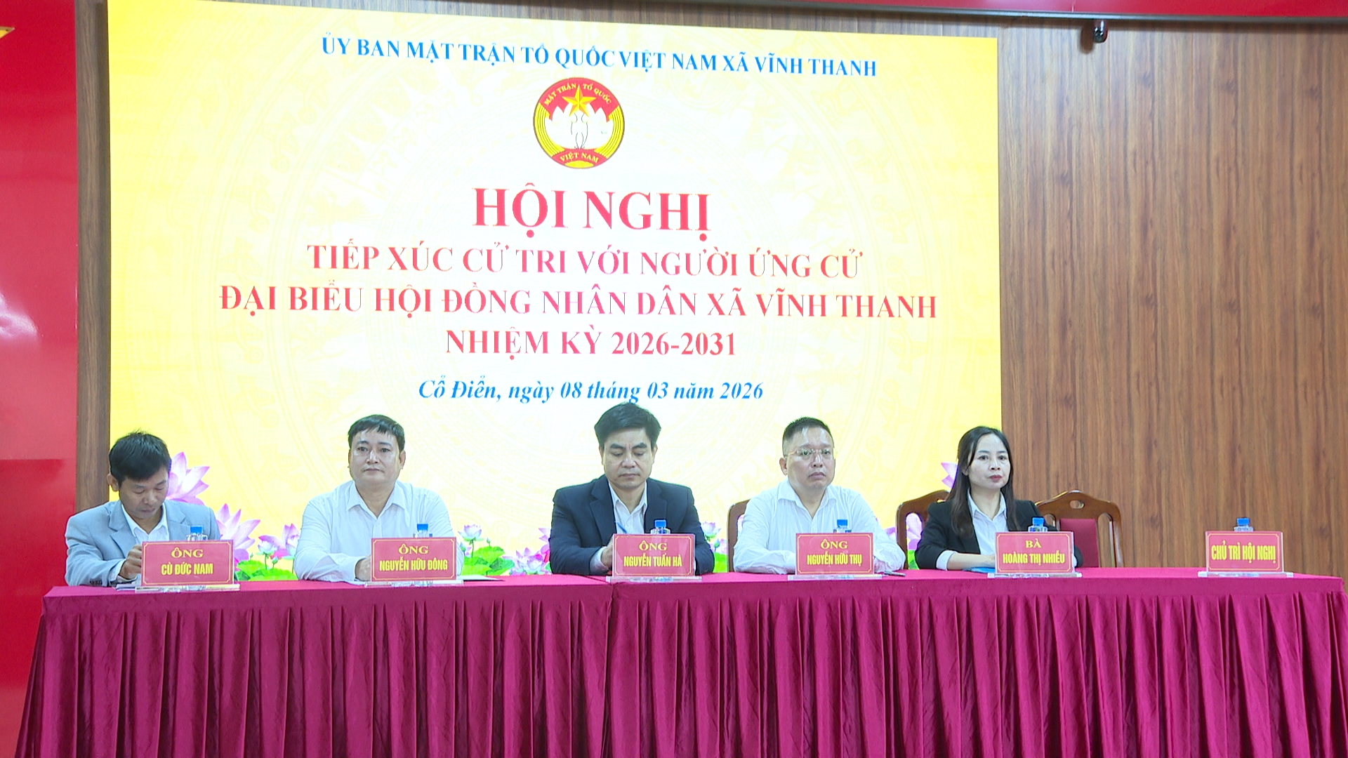 CỬ TRI ĐƠN VỊ BẦU CỬ SỐ 6 TIẾP XÚC VỚI CÁC ỨNG CỬ VIÊN ĐẠI BIỂU HĐND XÃ VĨNH THANH- Ảnh 13.